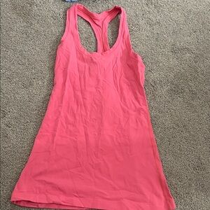 Coral Racerback Tank Top